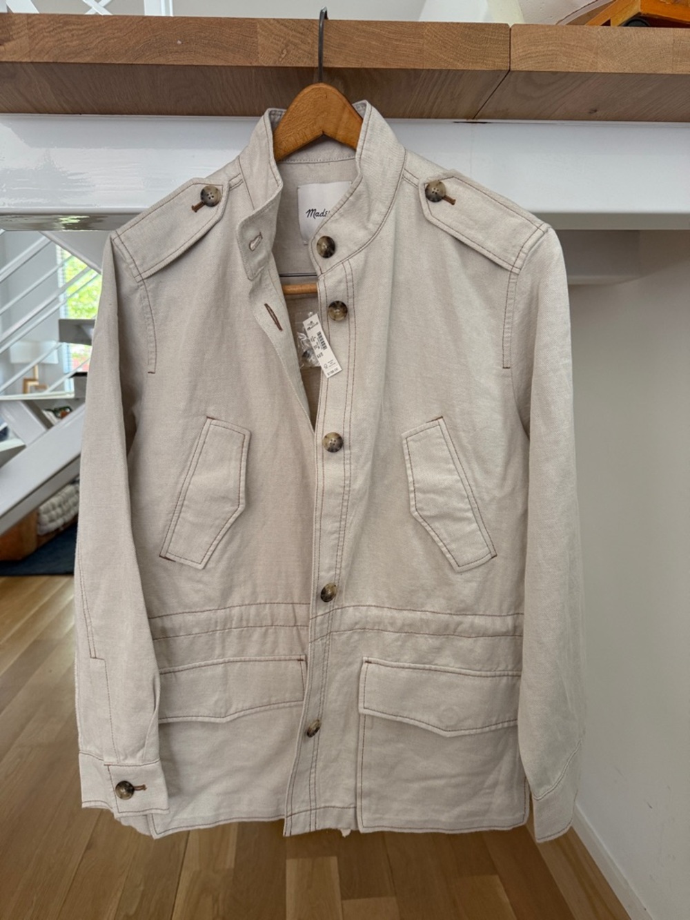 Madewell Natural Beige Field Jacket